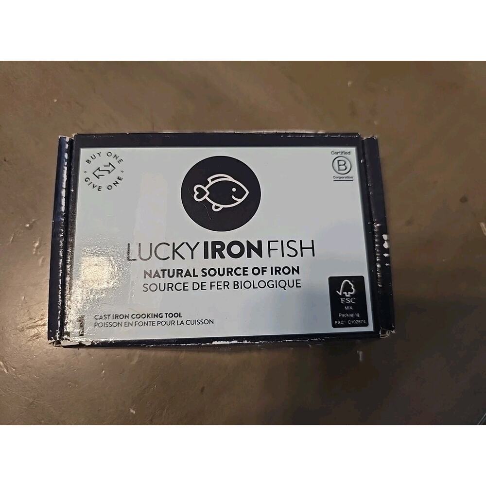Original Lucky Iron Fish Iron Supplement Alternative